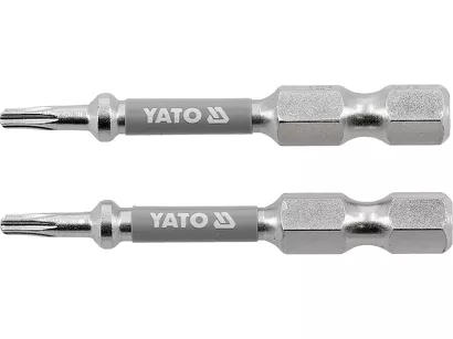 Yato Bity udarowe 1/4"x50 mm T8 2 szt. niklowane YT-78030