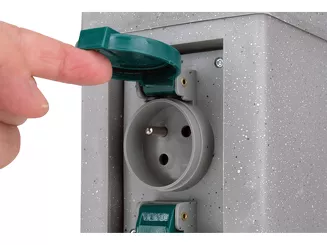 Yato Gniazdo ogrodowe słupek kamień podwójne IP44 230 V YT-81273 - 7
