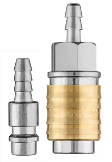 Neo Szybkozłączka do kompresora z końcówką na wąż 6 mm NEO-12-630 - 2