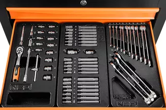 NEO Tools Szafka warsztatowa 5 szuflad z zestawem 117 narzędzi 84-214-6 - 4