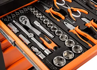 NEO Tools Szafka warsztatowa 5 szuflad z zestawem 117 narzędzi 84-214-6 - 5