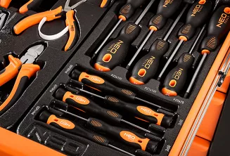 NEO Tools Szafka warsztatowa 5 szuflad z zestawem 117 narzędzi 84-214-6 - 9