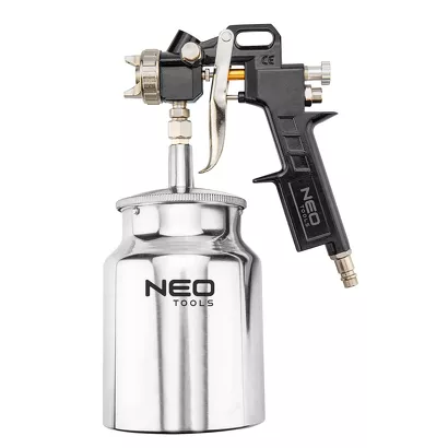 Neo Pistolet lakierniczy dolny zbiornik 1.0 l, dysza 1.5 mm 14-704