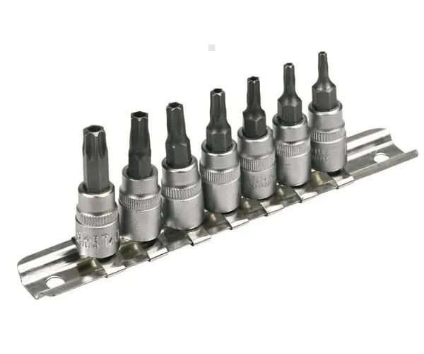 Topex Klucze ampułowe Torx komplet 8szt.  39D378 
