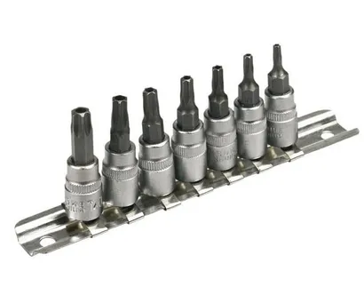Topex Klucze ampułowe Torx komplet 8szt.  39D378 