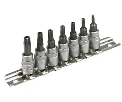 Topex Klucze ampułowe Torx komplet 8szt.  39D378 
