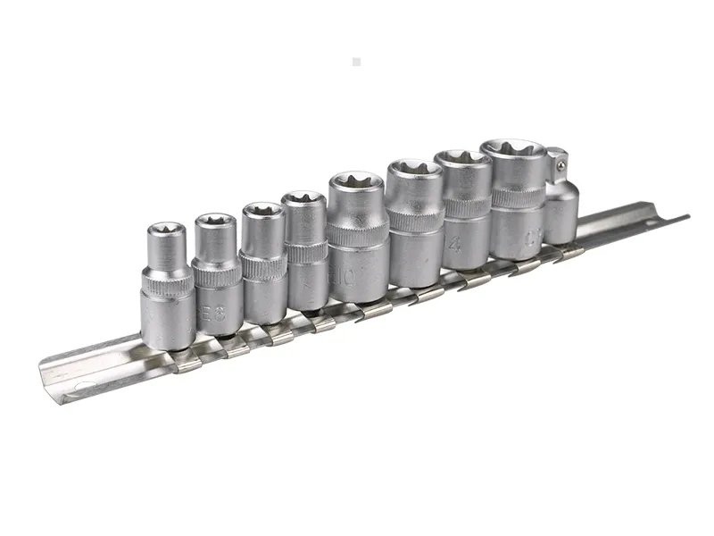 Topex Klucze nasadowe torx komplet 3/8