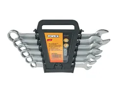 Topex Klucze płasko oczkowe komplet 8szt. 6-19mm 35D756 