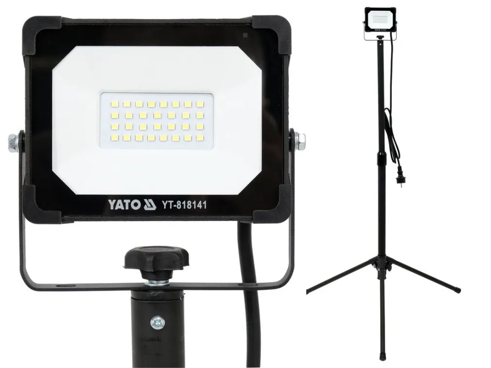 Yato Reflektor SMD LED ze stojakiem 20W 1900lm YT-818141 PROMOCJA