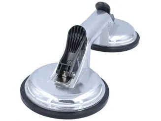 Drel Uchwyt przyssawka do szyb, aluminiowa podwójna CON-UCS-02 - 4