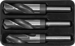 Yato Komplet wierteł do metalu 3 sztuki 22–25 mm stal HSS YT-44626