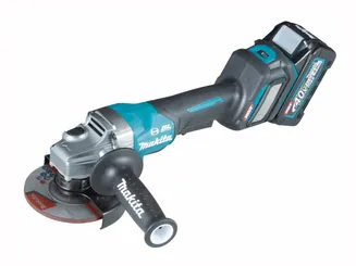 Makita Szlifierka kątowa akumulatorowa 40V 125mm 2 x 4Ah GA029GM201 - 2