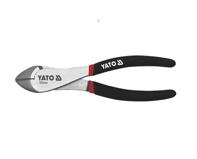 Yato Szczypce obcinaki tnące boczne niklowane 180mm YT-2039 