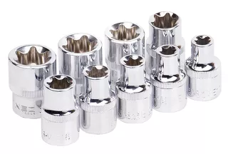 Neo Klucze nasadowe Torx 1/2