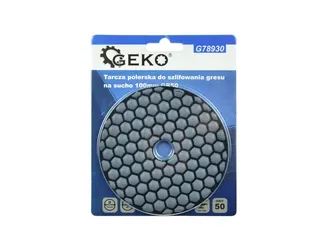 Geko Tarcza do szlifowania gresu 100mm GR50 na sucho G78930 - 4