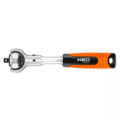 Neo Grzechotka obrotowa 1/4 " 360° 72 zęby 08-540