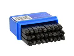 Geko Numeratory litery 4  mm G01808