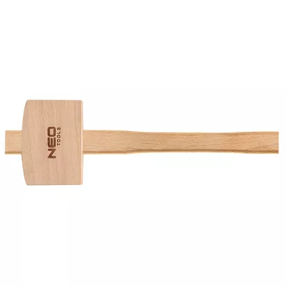 Neo młotek drewniany 300g 100x70x46 mm długość 320 mm 25-076