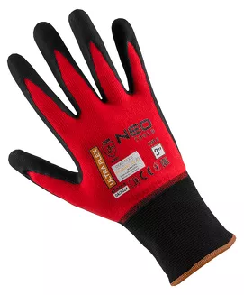 Neo Rękawice robocze ultraflex, nylon-spandex, pokrytcie polimetrowo-nitrylowe (foam), 4131X, rozmiar 9 97-622-9 - 3