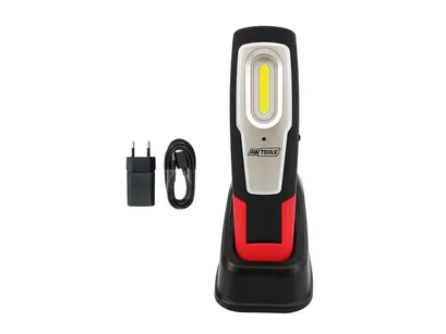 AWTOOLS Latarka akumulatorowa PRO TECH COB LED AW17600