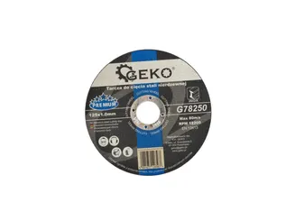 Geko Tarcza do cięcia stali nierdzewnej 125mm 10szt. G78250  - 2