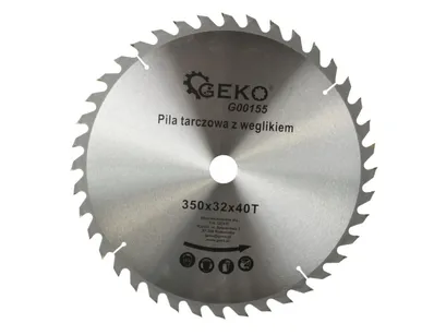Geko Tarcza do cięcia drewna 350x32mm 40z. G00155 