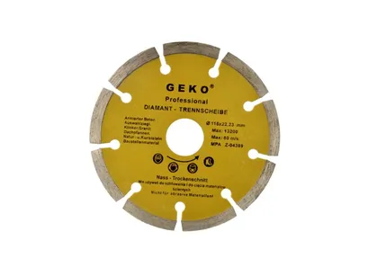 Geko Tarcza diamentowa do cięcia segmentowa 115x2mm G00250 