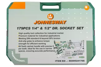 Jonnesway Zestaw 179szt. narzędzi ręcznych S04H524179S - 11