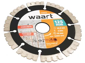 Waart Tarcza diamentowa 115 mm do cięcia betonu zbrojonego JU-DCB-8115 - 3