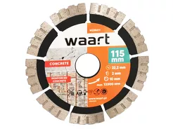 Waart Tarcza diamentowa 115 mm do cięcia betonu zbrojonego JU-DCB-8115
