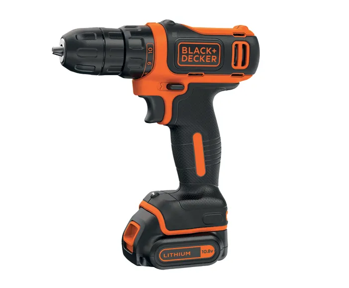 Black&Decker Wiertarko wkrętarka akumulatorowa 10.8V 2x1.5Ah BDCDD12B-XK 
