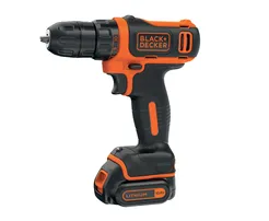 Black&Decker Wiertarko wkrętarka akumulatorowa 10.8V 2x1.5Ah BDCDD12B-XK 