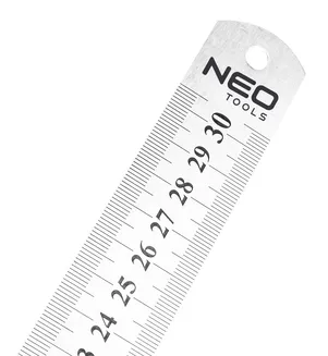 Neo Przymiar liniowy linijka 300mm stal nierdzewna 72-213 - 4