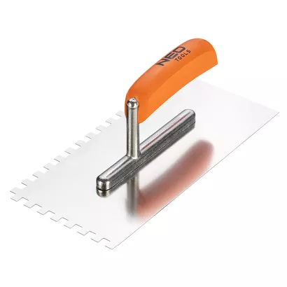 Neo Tools Paca z zębami 270 x 128 mm ząb 8 x 8 x 8 mm uchwyt drewniany 50-163