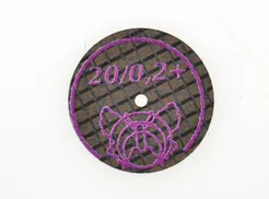 Motyl Tarcza diamentowa elastyczna do cięcia ceramiki i metalu 20x0,2mm  20/0,2 +BF 