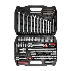 Yato Klucze nasadowe 1/2" i 1/4", 77 szt. YT-38781