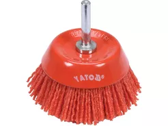 Yato Szczotka tarczowa 75mm nylon trzpień do czyszczenia YT-47782