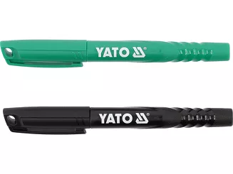 Yato Markery techniczne budowlane czarny i zielony 2 szt. YT-69300 - 2
