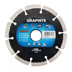 Graphite Tarcza diamentowa do cięcia spawana laserowo 125x2,2mm 57h606 