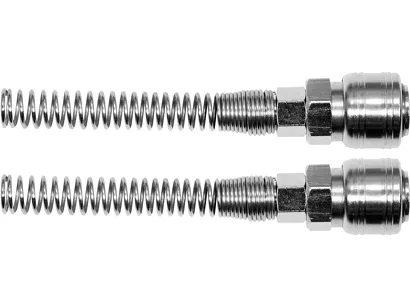 Yato Szybkozłącze pneumatyczne żeńskie na wąż 6 x 10 mm 2 szt. YT-24101