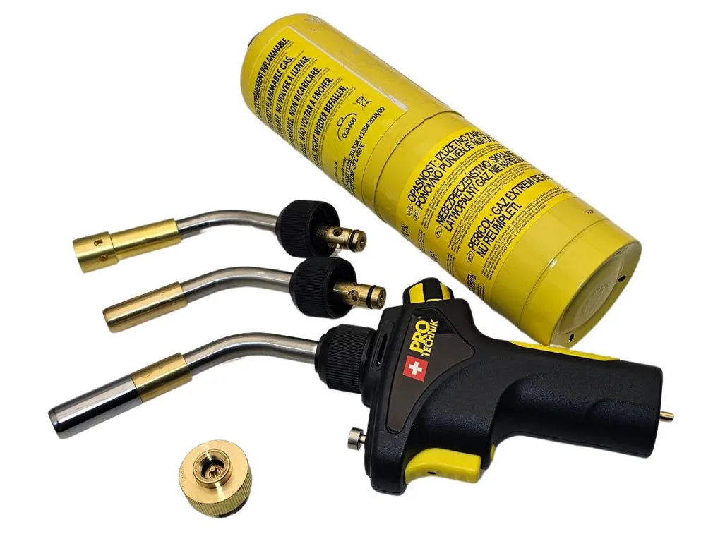 XLTools palnik gazowy na gaz MAPP 3 dysze + gaz PDP15