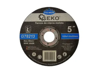 Geko Tarcza do cięcia metalu 125x1,6mm 10szt. G78213  - 2