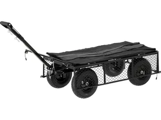 Yato Wózek ogrodowy XL z pokrowcem i kołami terenowymi 450kg YT-86970 - 5