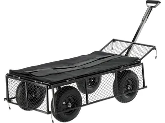 Yato Wózek ogrodowy XL z pokrowcem i kołami terenowymi 450kg YT-86970 - 9