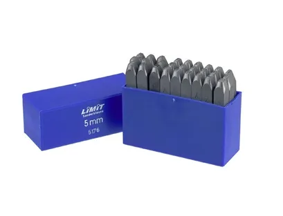 Limit Znaczniki literowe numeratory 8 mm do stali 120kG/mm2  17350604