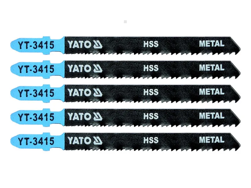 Yato Brzeszczoty do wyrzynarek HSS do metali 24-10 TPI 5 szt. YT-3415  