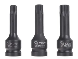 Geko Klucze trzpieniowe udarowe Torx 1/2