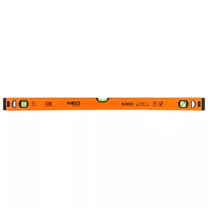 Neo poziomnica aluminiowa precyzyjna 80 cm, 3 libelle 71-133