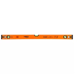Neo poziomnica aluminiowa precyzyjna 80 cm, 3 libelle 71-133