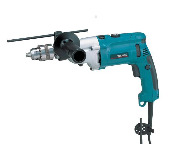 Makita Wiertarka udarowa 1010W 2-biegowa, uchwyt kluczykowy  HP2070J 